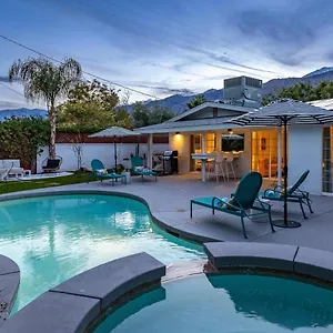 Serene 4 Bed 3 Bath Heated Pool Natural Backyard Heart Of , Palm Springs United States